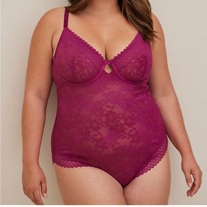 Torrid Curve lace bodysuit